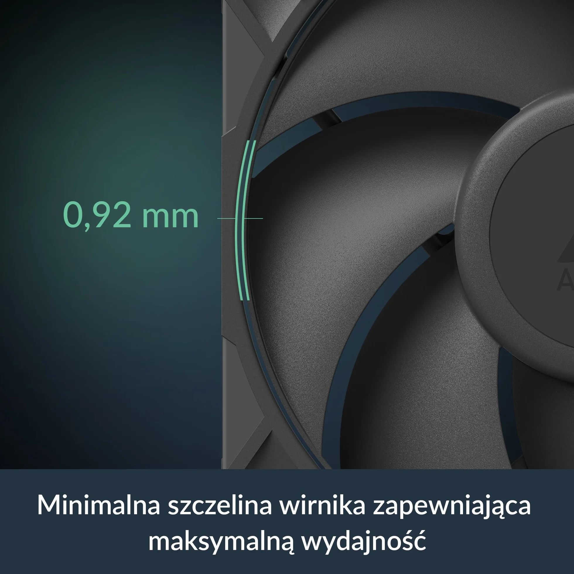 ARCTIC P14 Pro PST PWM 140 mm Wentylator 400-2500 rpm 4-Pin Czarny