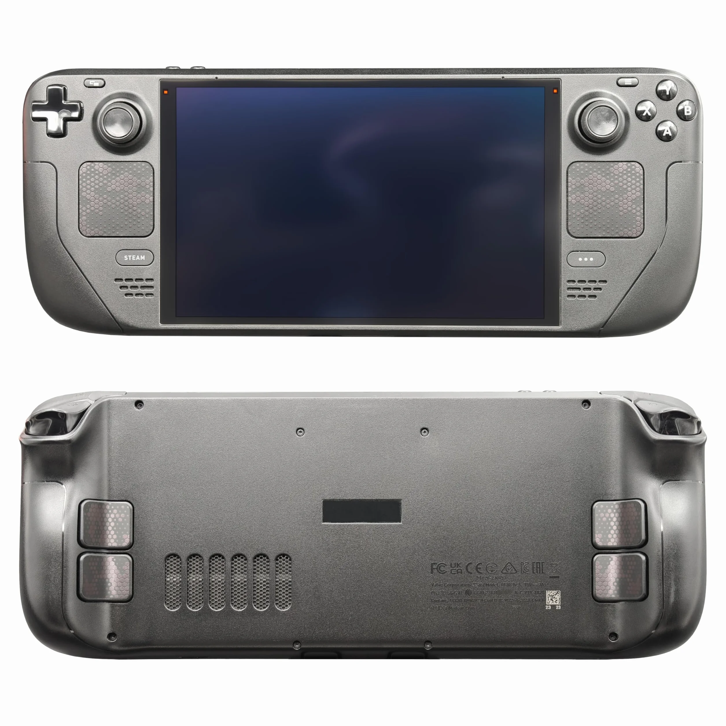 Steam Deck Touchpad Protector, Naklejka Ochronna Skórzana Teksturowana, Uchwyt Skin Luck&Link