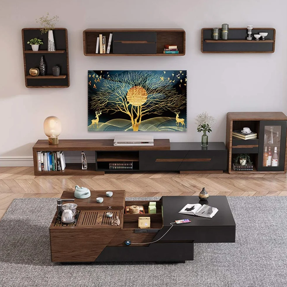 Pokrowiec na telewizor 32-75 cali, poliester odporny na kurz ochraniacz ekranu telewizora tkanina na LCD LED, dekoracja wnętrz sypialni salonu gładka miękka osłona przeciwpyłowa z nadrukiem