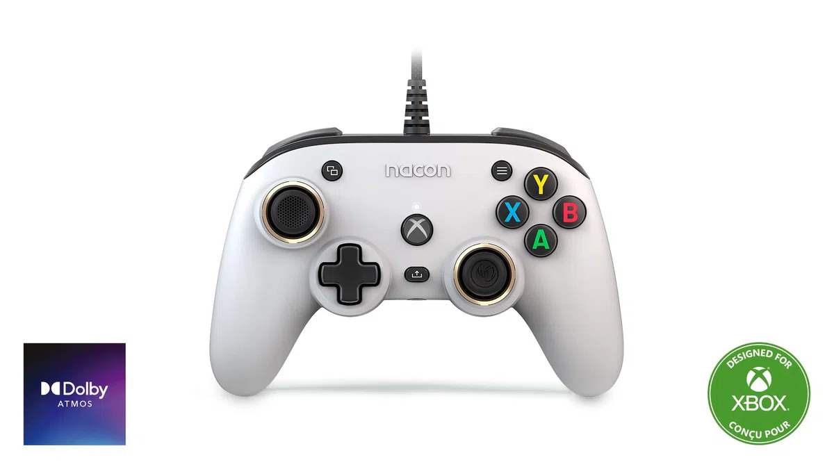 NACON OFFICIAL PRO Compact Control ATMOS BIAŁY