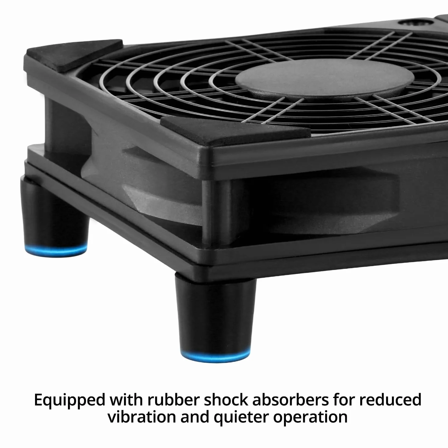 QWORK Wentylator USB PC 120 mm podwójny 2 w 1 5 V
