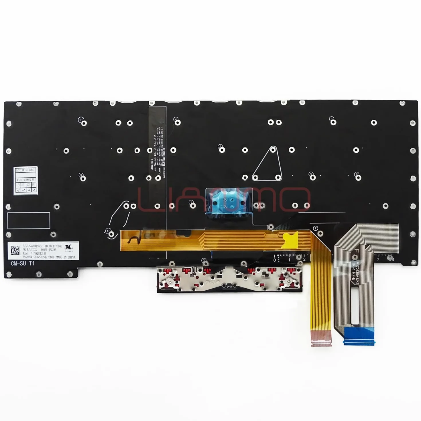 Lenovo ThinkPad T14S Gen1 P1 Gen3 X1 Extreme 3. generacji X1 Extreme Gen3 Wymienna klawiatura podświetlana US