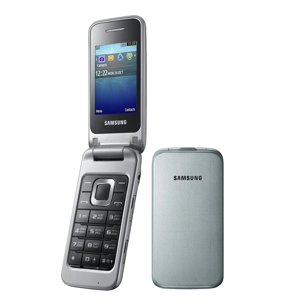 SAMSUNG C3520 - telefon komórkowy, srebrny