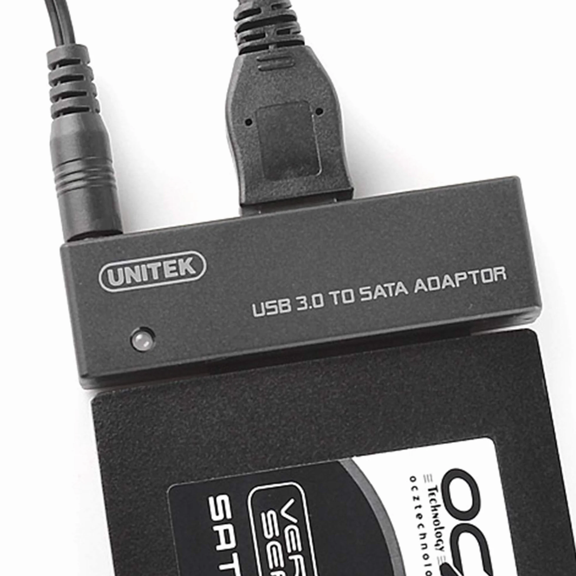 Unitek Y-1039 Adapter USB 3.0 SATA III 2,5” 3,5” 80cm Czarny
