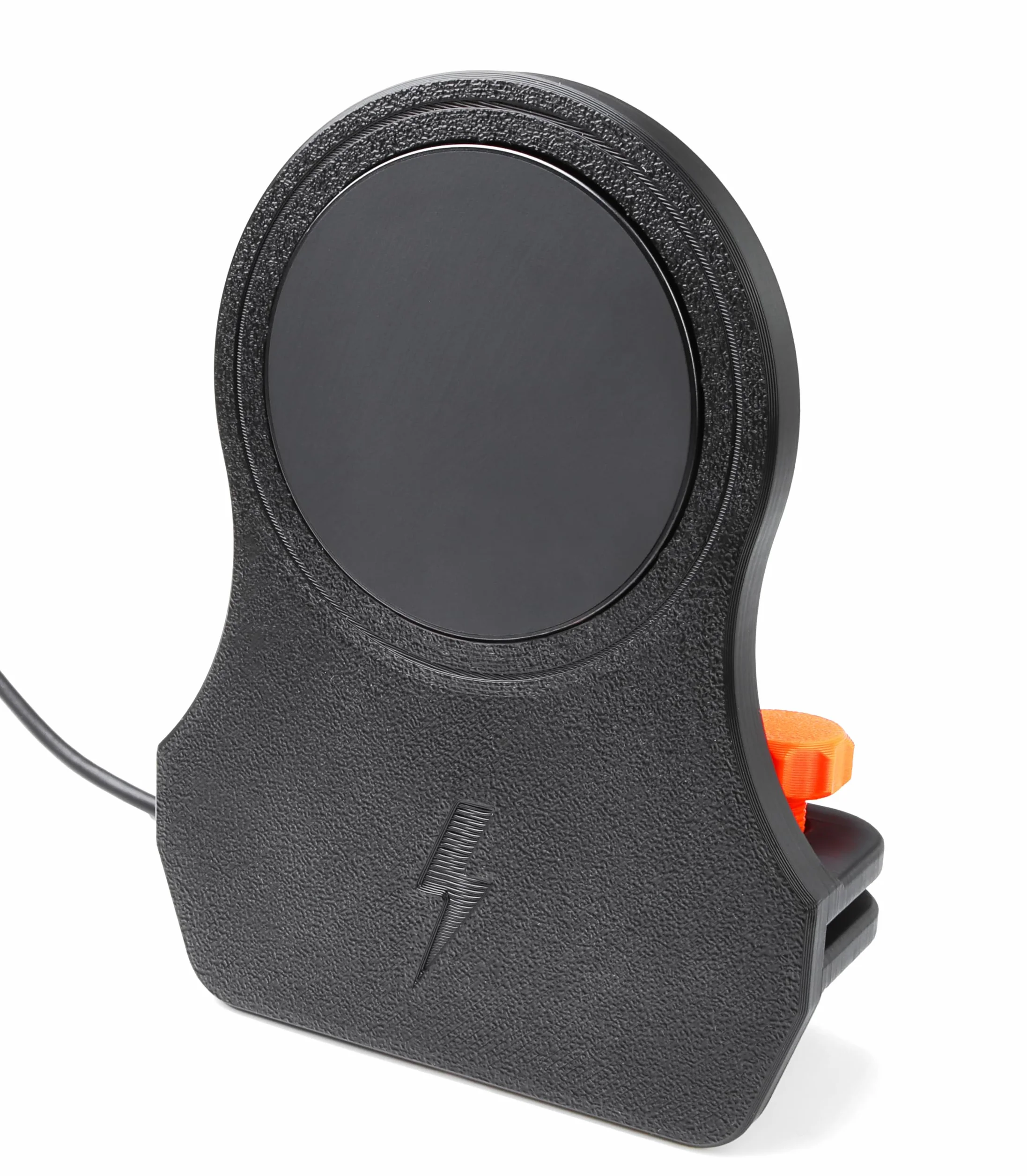 Uchwyt na smartfon do MagSafe z bezprzewodowym ładowaniem 15 W, pasuje do Citroen Ami, do Opel Rocks-e, Fiat Mickey - magnetyczny uchwyt na telefon komórkowy do nawigacji, nawigacji, muzyki