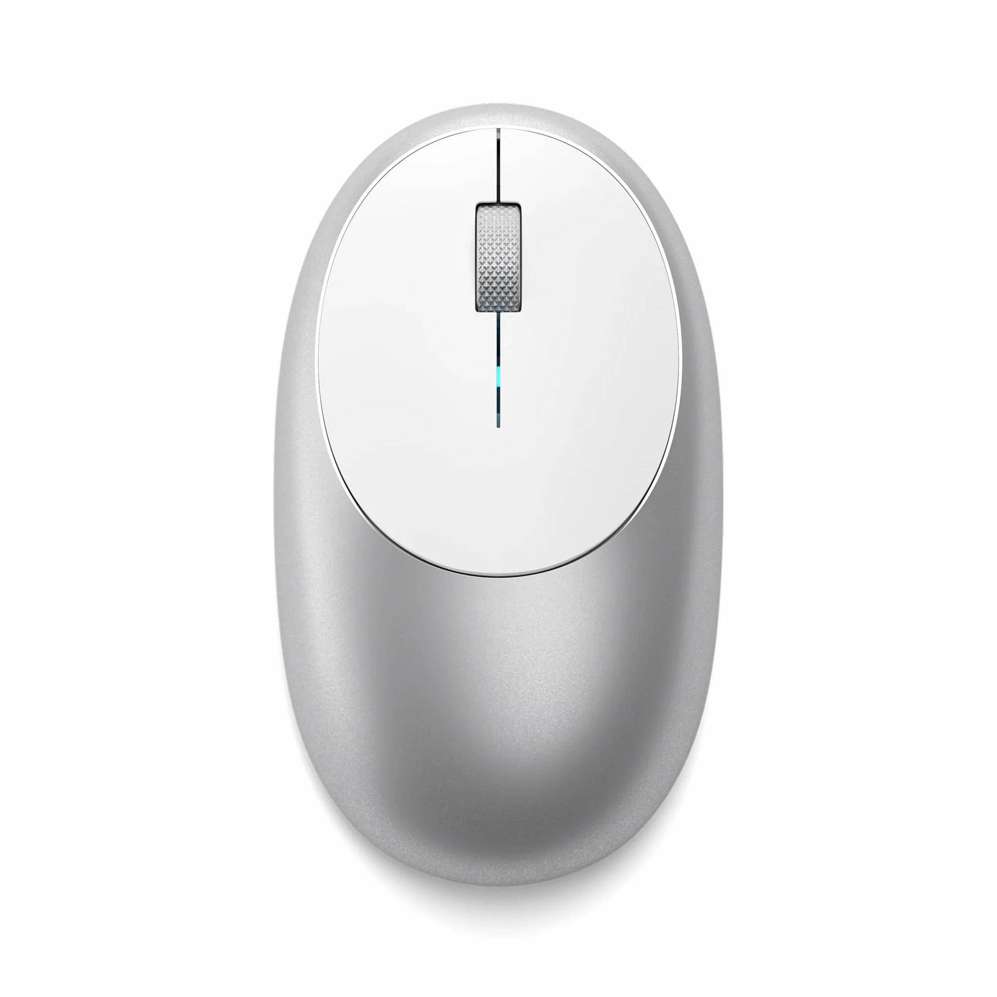 SATECHI Mysz bezprzewodowa M1 aluminium USB-C 1200 DPI Bluetooth srebrna