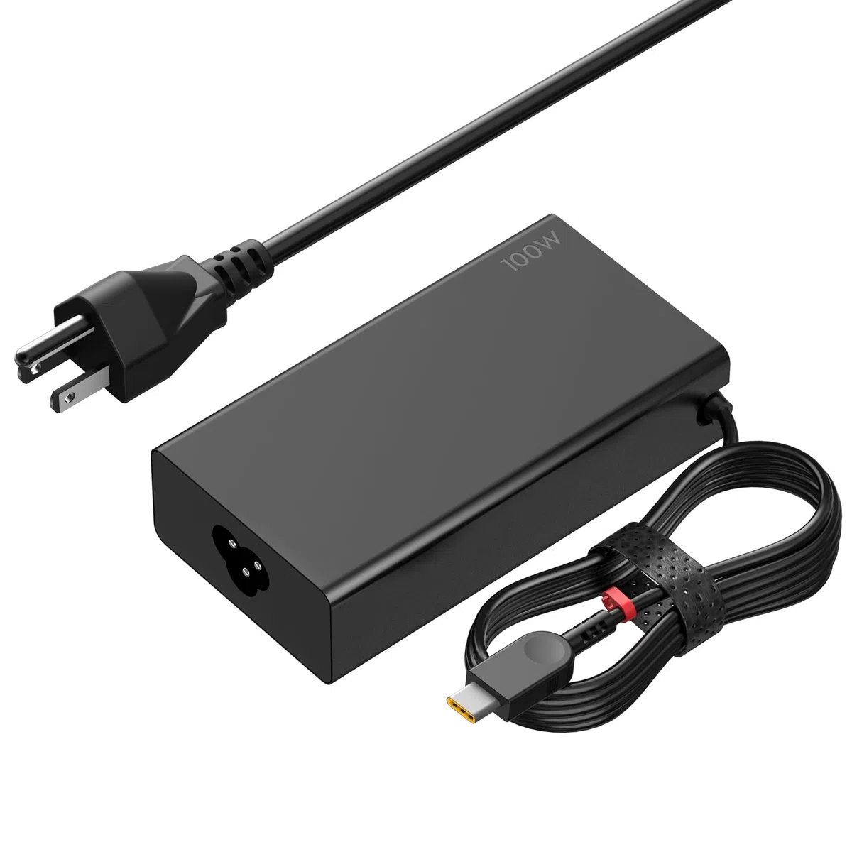 Ładowarka do laptopa 100 W USB C do Lenovo Yoga 9i 9 7i 7, Yoga Slim 7 Pro, ThinkBook 16 15, IdeaPad 5 Pro 16, ADL100YLC3A, ADL100YDC3A, SA11D52396, GX21J75543, 5A11J62105 zasilacz typu C Sznurek