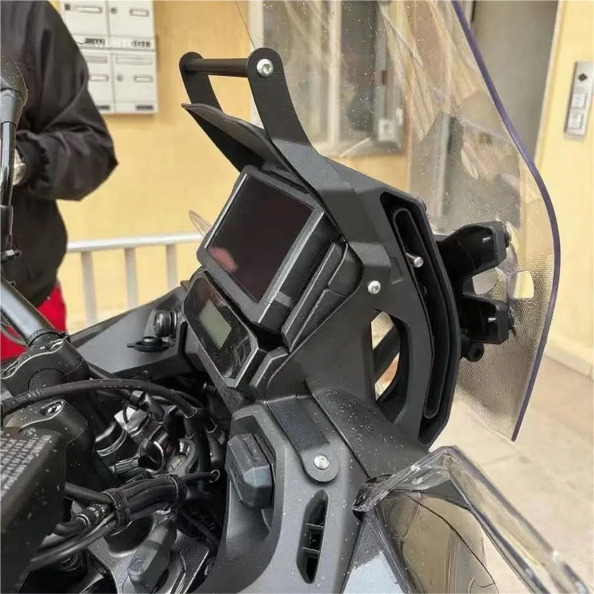 Uchwyt do nawigacji GPS Uchwyt na nawigację GPS do telefonu Pasuje do Honda NT 1100 2025 Uchwyt na telefon Uchwyt na nawigację GPS Motocyklowy uchwyt nawigacyjny GPS