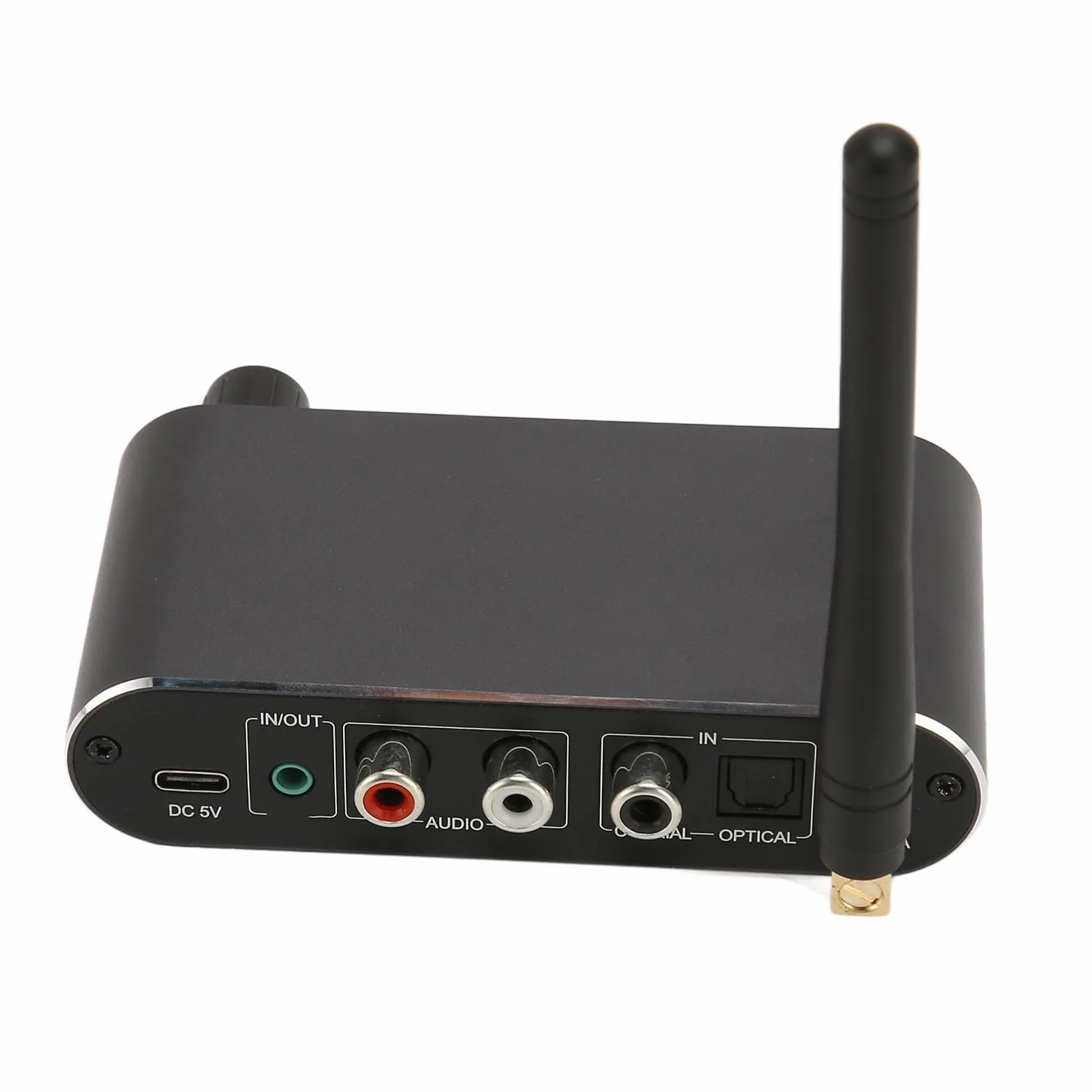 Nadajnik-odbiornik Bluetooth 5.1, Bezprzewodowy Adapter Audio Nadajnik-odbiornik, światłowodowy Koncentryczny Adapter Audio Hi-Fi do Telewizora, Komputera, Domowego Zestawu