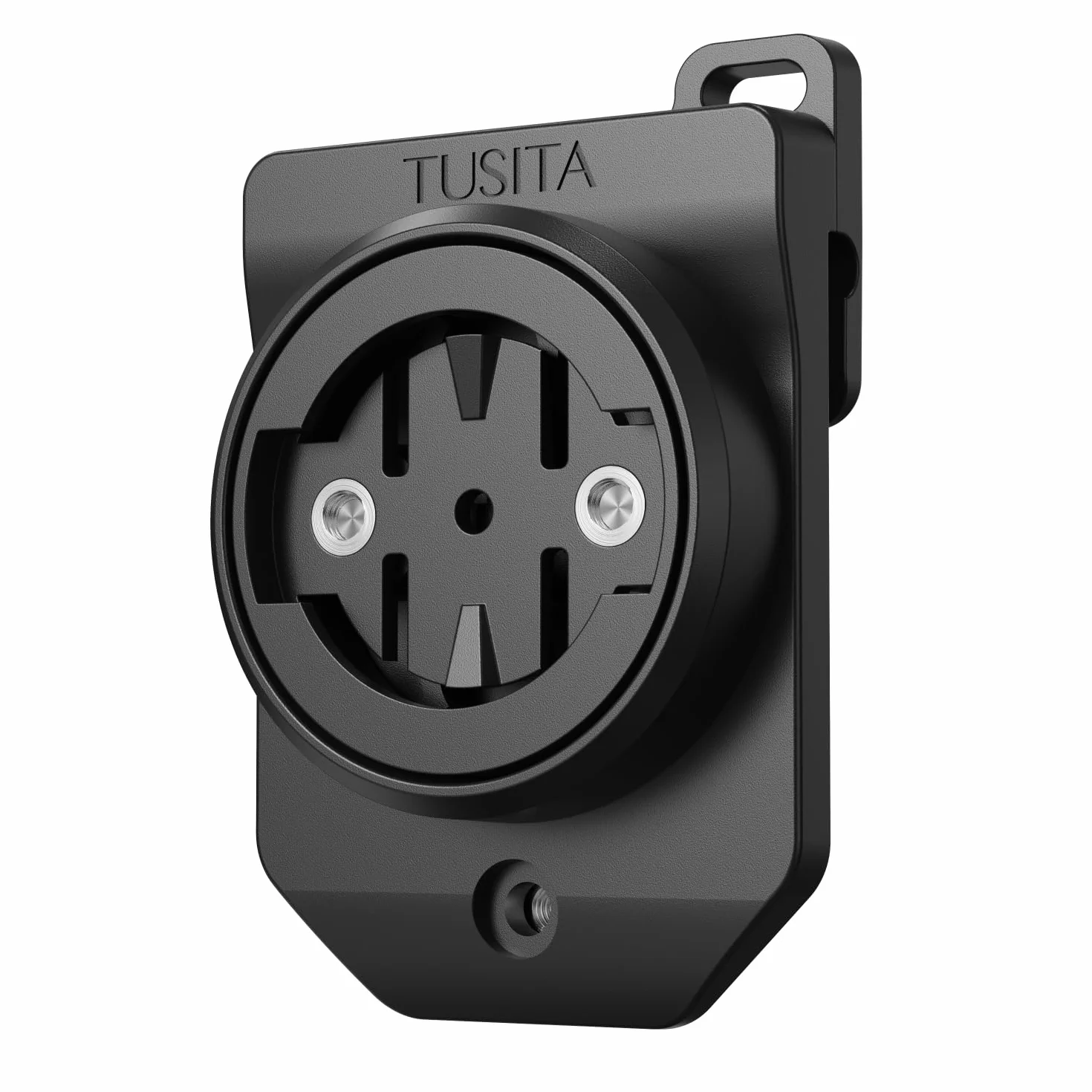 TUSITA Uchwyt Clip (Mały Slot) na Torba Siodełko Rowerowa Kompatybilna z Garmin Varia RTL515, RTL510, RVR315, RearVue 820