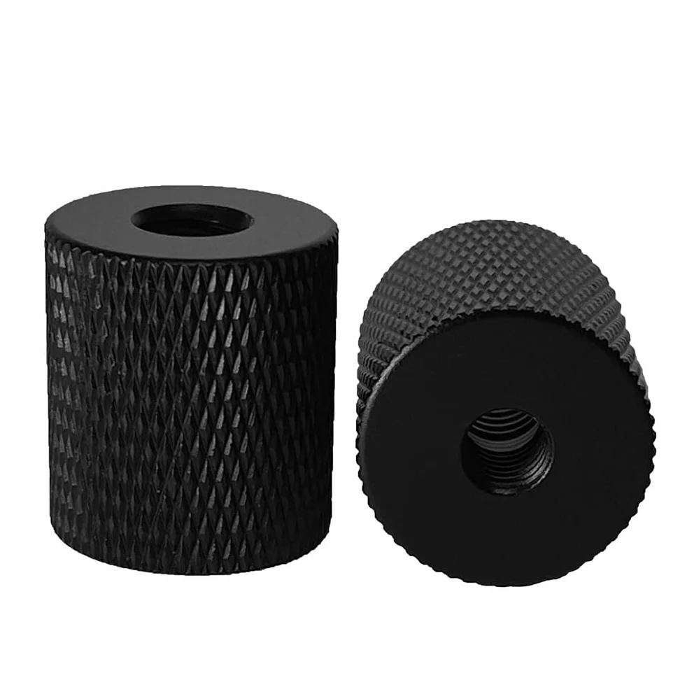 Zestaw 2 adapterów do statywu do aparatu, 1/4 cala i 3/8 cala, spiralne adaptery do aparatów, statywów, świateł i statywów jednonożnych
