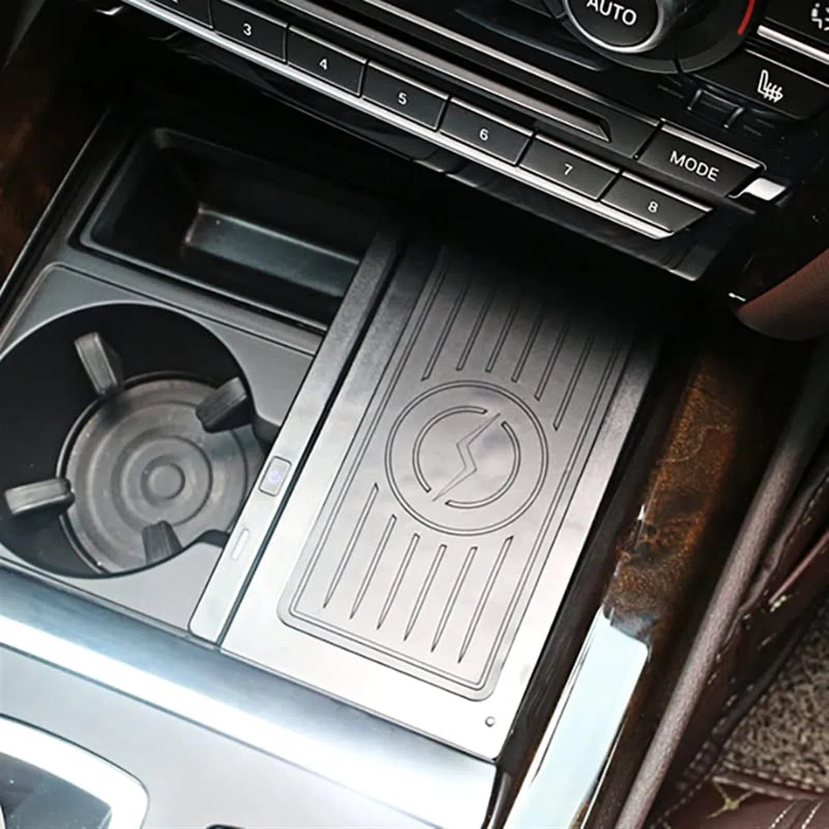 Wivplex Bezprzewodowa ładowarka samochodowa QI, dla BMW, X5 F15 X6 F16 X5M F85 X6M F86 2012-2018 10W bezprzewodowa ładowarka do telefonu panel ładowania Pad Ładowarki bezprzewodowe