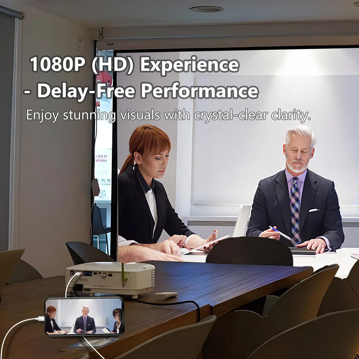 Kabel Lightning na HDMI do iPhone'a cyfrowy adapter AV 1080P HD Video Sync złącze ekranu iPhone do HDMI do monitora projektora telewizyjnego