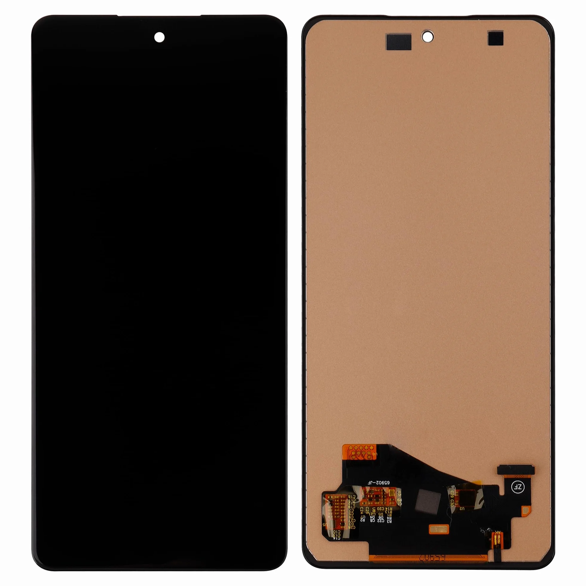 Wyświetlacz TFT 6,7" kompatybilny z Samsung Galaxy M52 5G SM-M526 (czarny, bez ramki), wyświetlacz LCD, ekran dotykowy zamienny + zestaw narzędzi (bez odcisków palców)