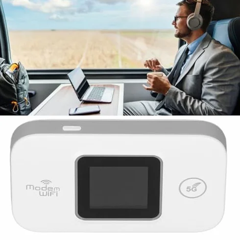 Modem 4G LTE WiFi Odblokowany Przenośny Router 4G 5G z Gniazdem Karty SIM 10 Użytkowników Szybki Minirouter Podróżny Hotspot