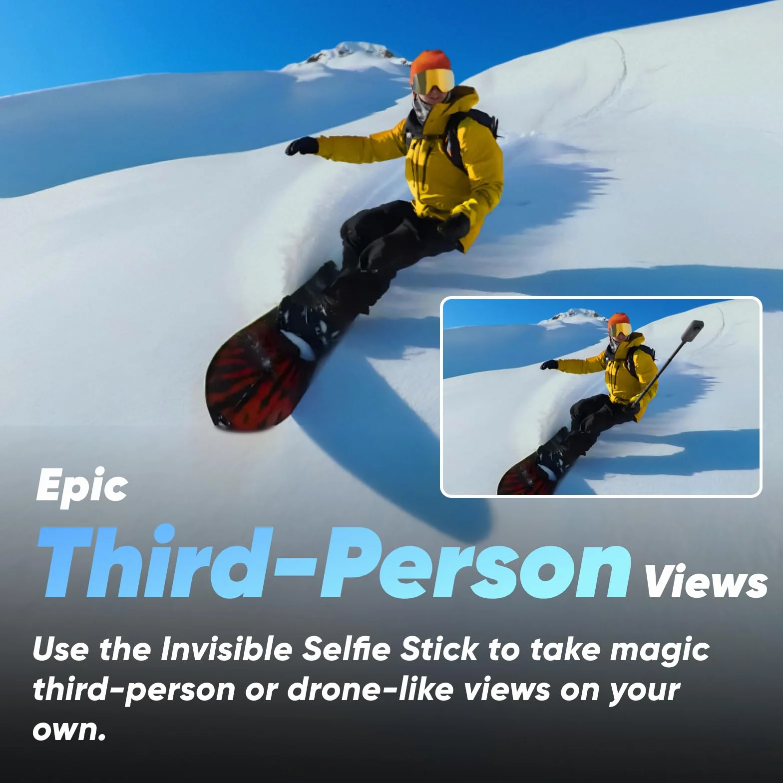 Insta360 X3 zestaw do selfie Stick – kamera sportowa 360 z aktywnym filmem HDR 5,7K 360, kamera z pojedynczym obiektywem 4K, wodoodporna, stabilizacja FlowState, ekran dotykowy 5.8 cm, edycja AI,