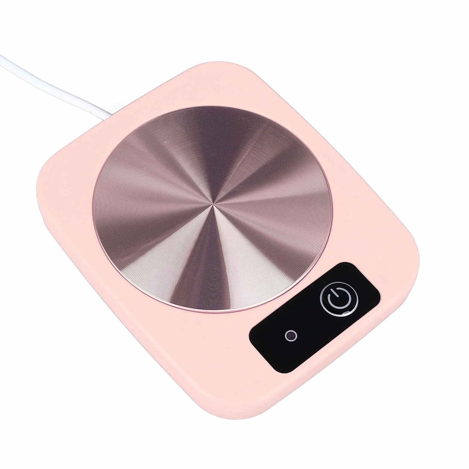 Cryfokt Podgrzewacz do Kawy, Inteligentny, Stała Temperatura, Zasilany Przez USB, Przenośny Podgrzewacz do Filiżanek do Biura, Podróży, Domu, Wodoodporny, Lekki, Kompaktowy, Odpowiedni do Gorących