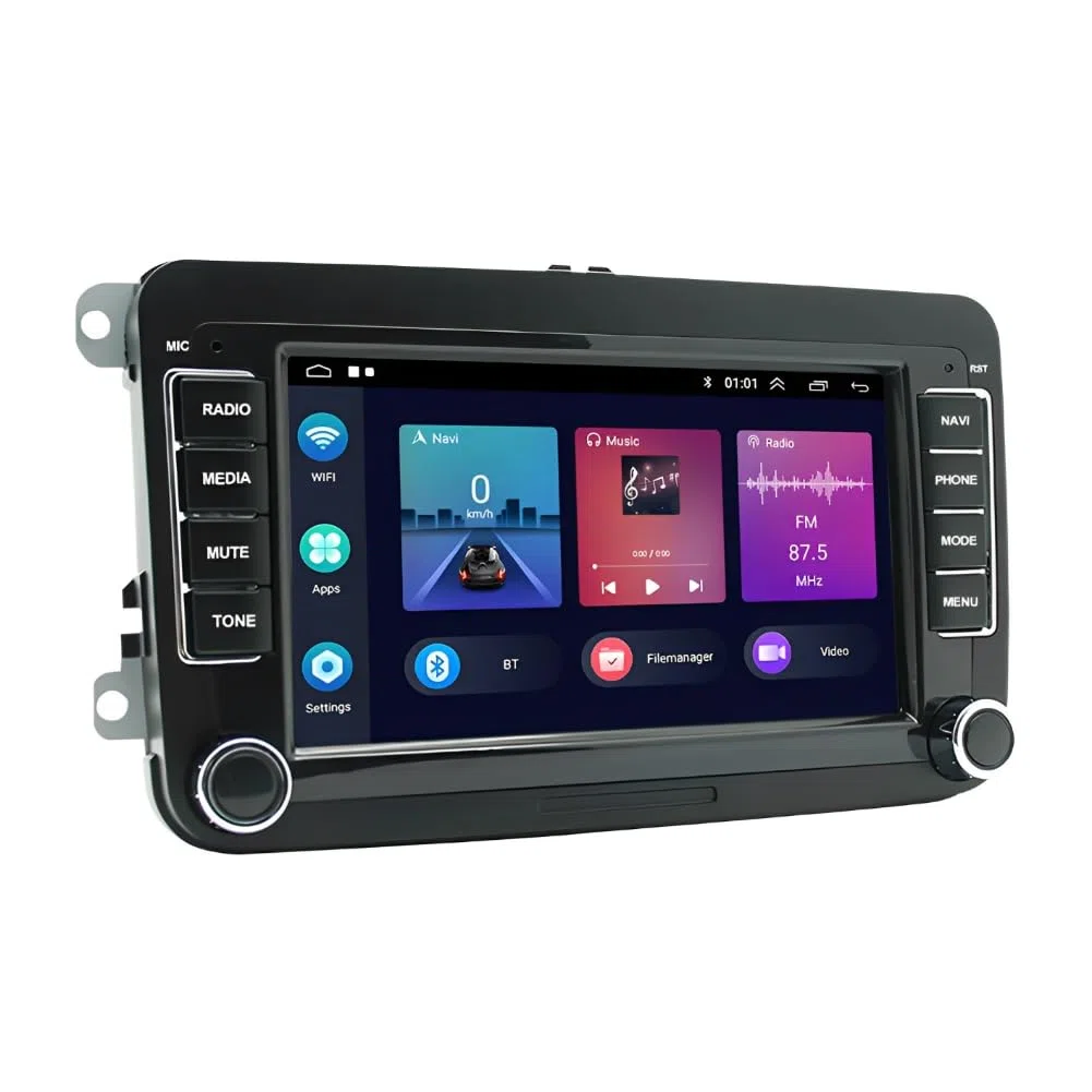 Radio samochodowe 2 + 32 G Android 13 do VW Transporter T5.1 2010-2020 z bezprzewodowym systemem Carplay Android Auto, 7-calowy ekran dotykowy Auto Stereo Display Player Radio GPS Navigation Head Unit