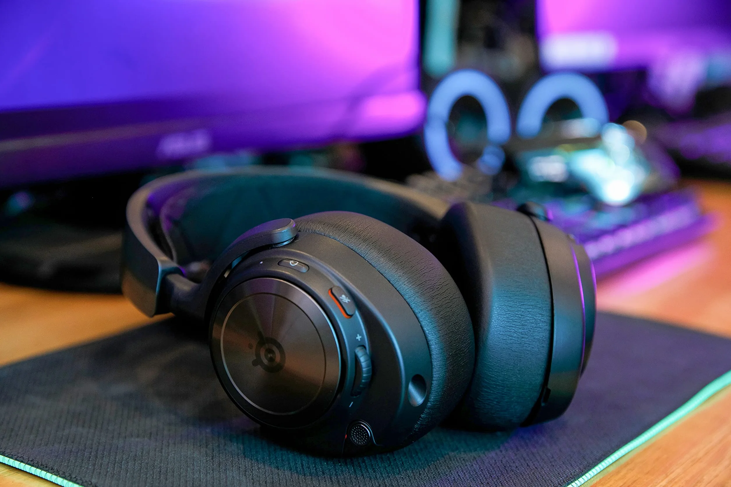 WC PadZ Nova Pro Wireless – wymienne nauszniki do słuchawek Arctis Nova Pro Wireless, Nova Elite i Nova Pro Omni, firmy Wicked Cushions, wyjątkowo grube i wygodne | Black
