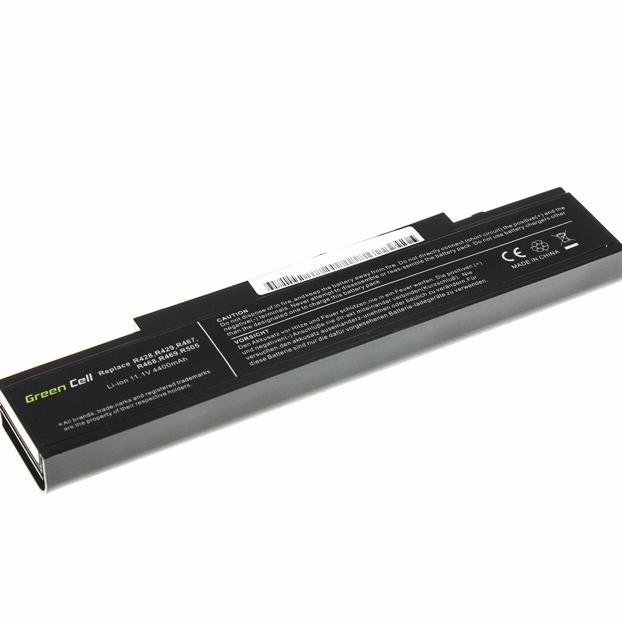 Green Cell Bateria AA-PB9NC6B AA-PB9NS6B do Laptopa Samsung 4400mAh 11.1V Czarna