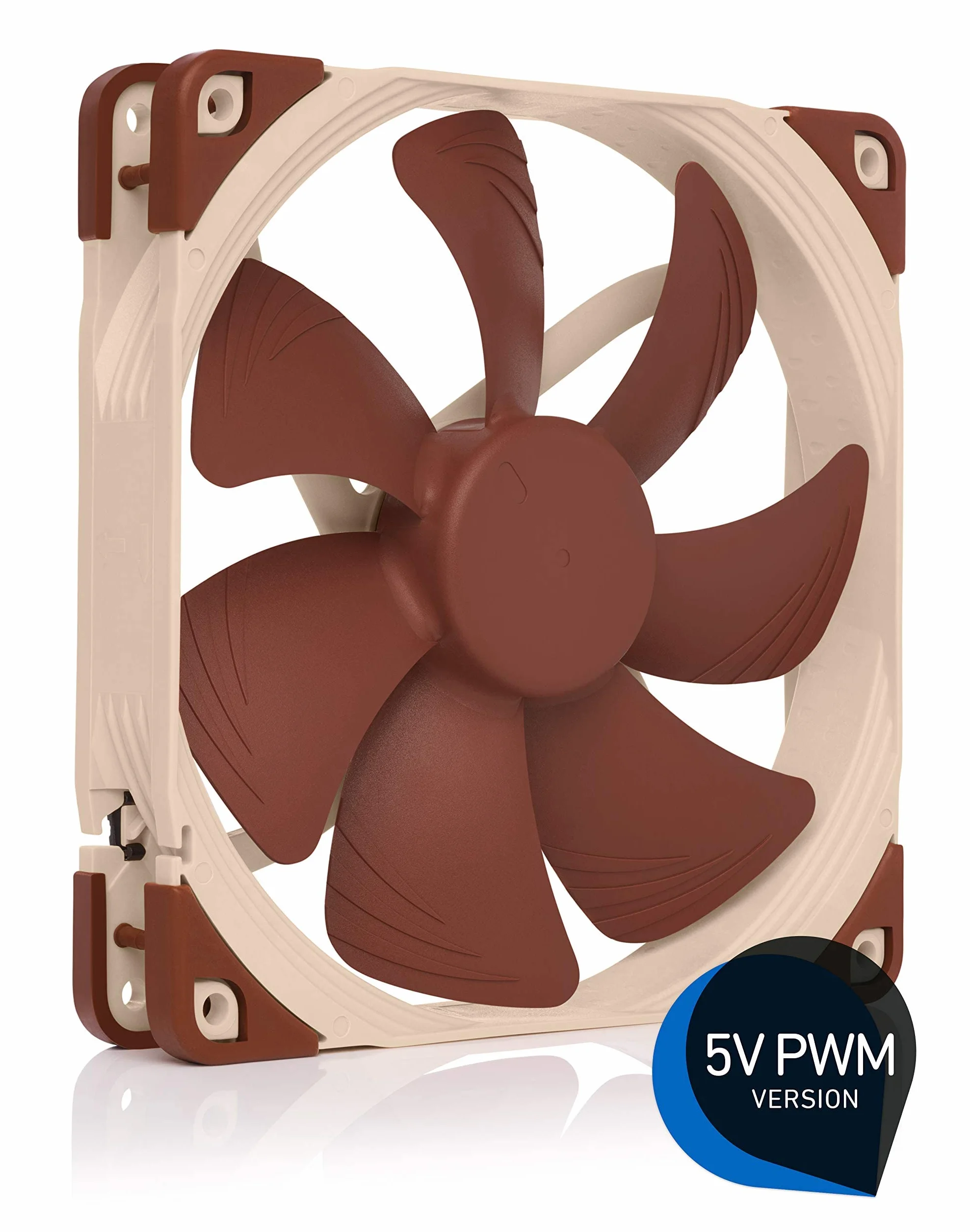 Noctua NF-A14 5V PWM 140 mm Cichy Wentylator Klasy Premium Brązowy