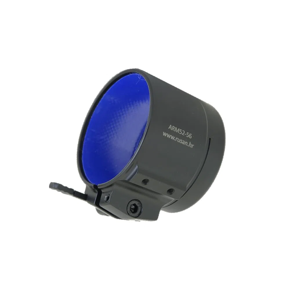 Rusan adapter zaciskowy ARM52 - z gwintem M52 x 0,75 mm do urządzeń termowizyjnych i noktowizyjnych - do celowników optycznych/celowników lub aparatów przystawkowych do kamery termowizyjnej/urządzenia