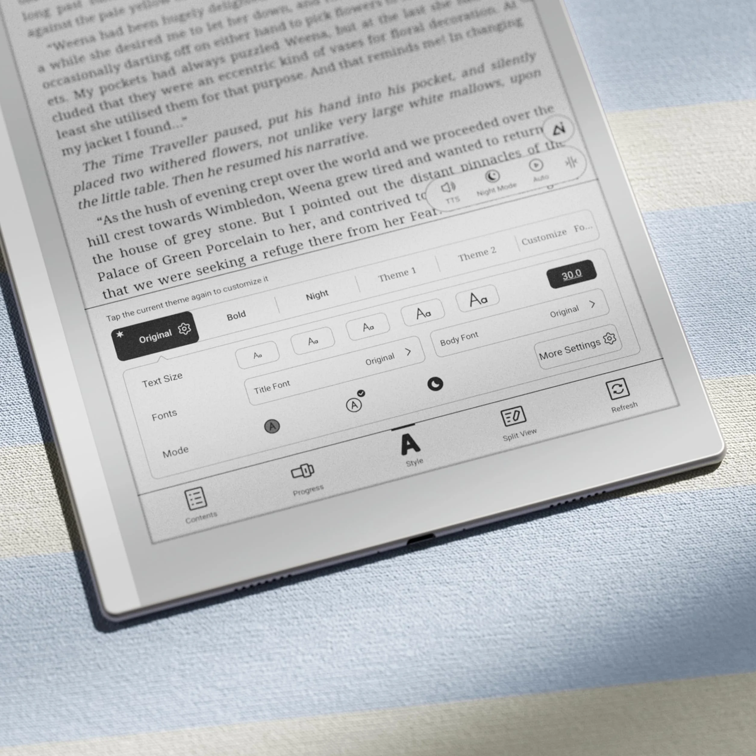 BOOX Go 10.3 Gen2 Tablet 10,3" Papier Monochromatyczny 300 PPP 64 GB Android 15 E-Ink Reader (bez Oświetlenia)