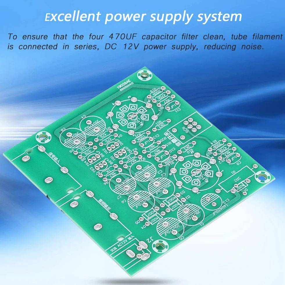 Zestaw Wzmacniacza Lampowego 6J1 Przedwzmacniacz Stereo DIY Kit