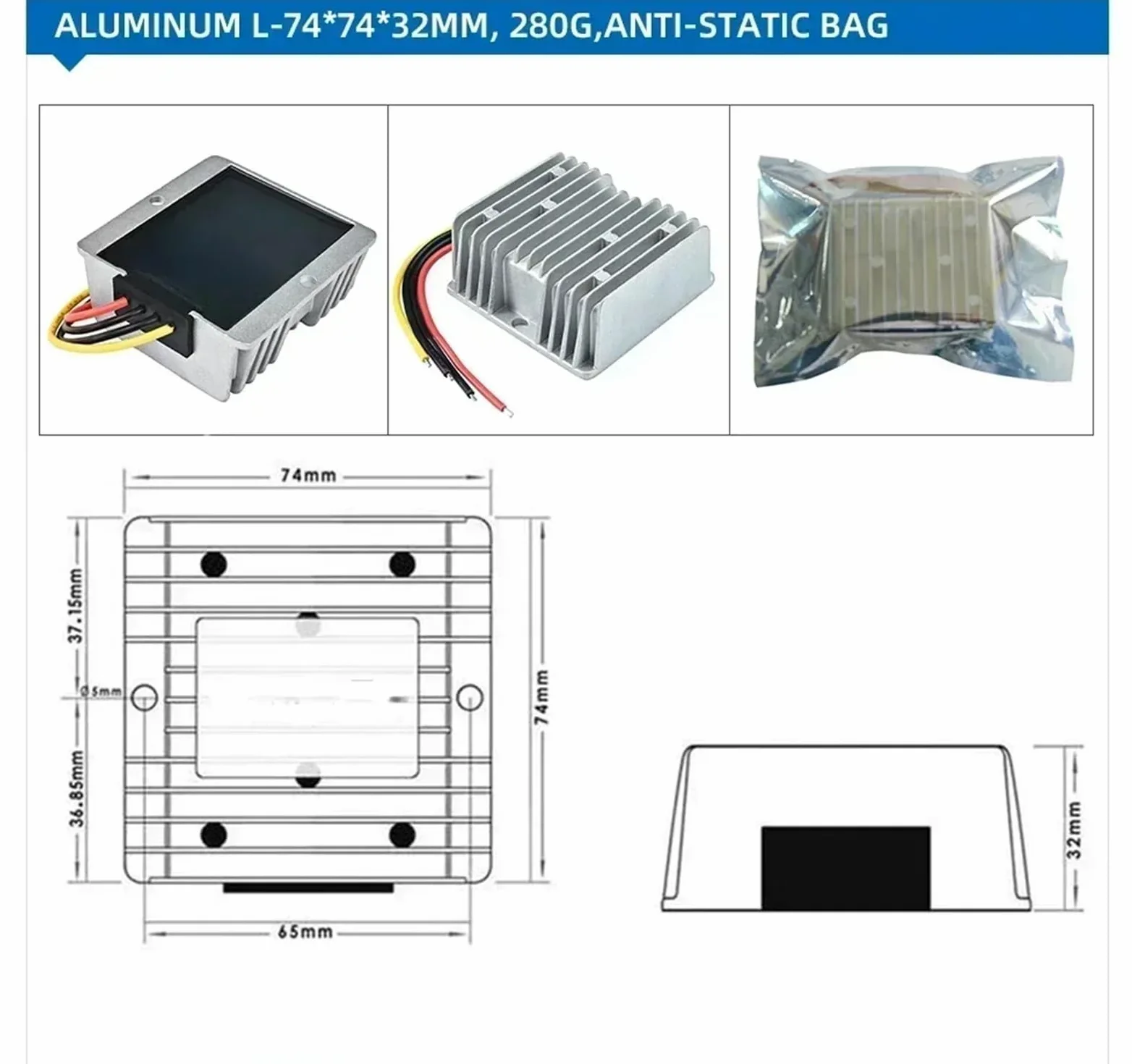 1 szt. 12 V do 24 V 20 A 3 A 15 A 5 A 1 A 10 A DC Step Up Boost przetwornica napięcia 12 V na 24 ładowarka wzmacniacz (12 V do 24 V 12 a)