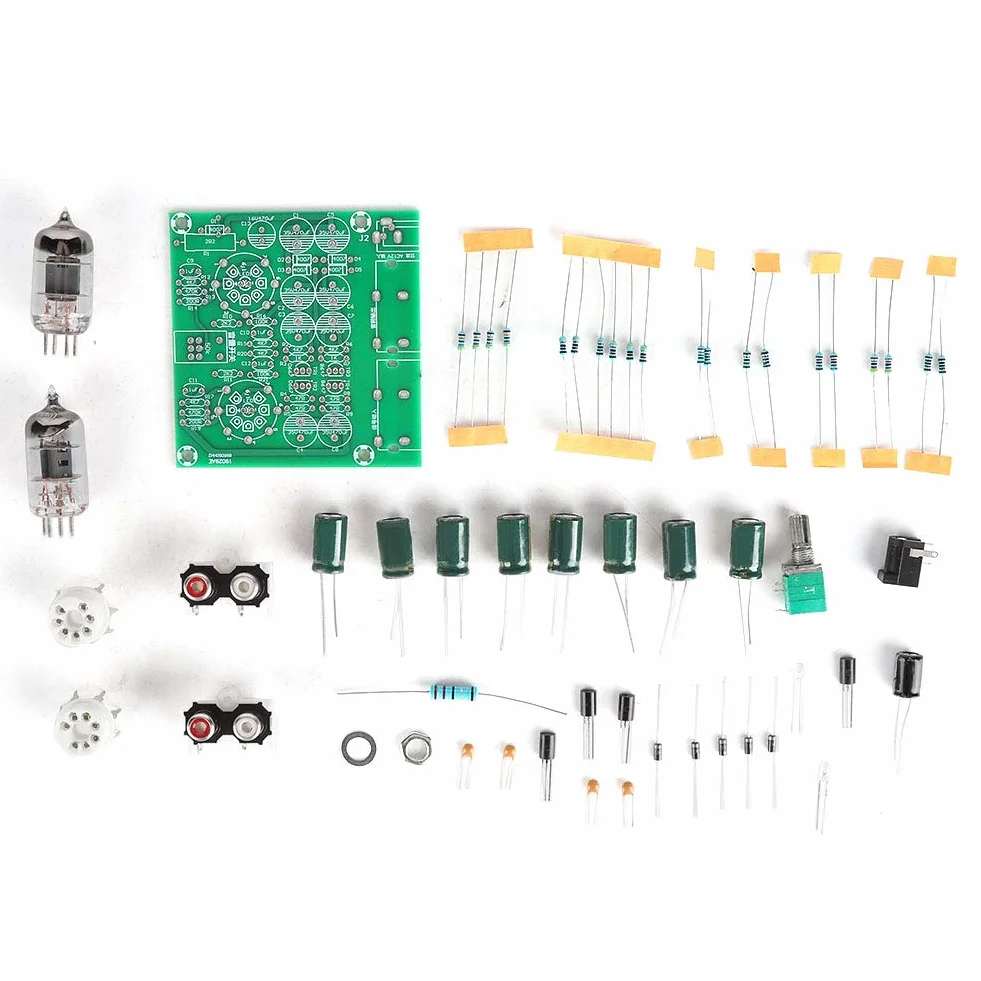 Zestaw Wzmacniacza Lampowego 6J1 Przedwzmacniacz Stereo DIY Kit