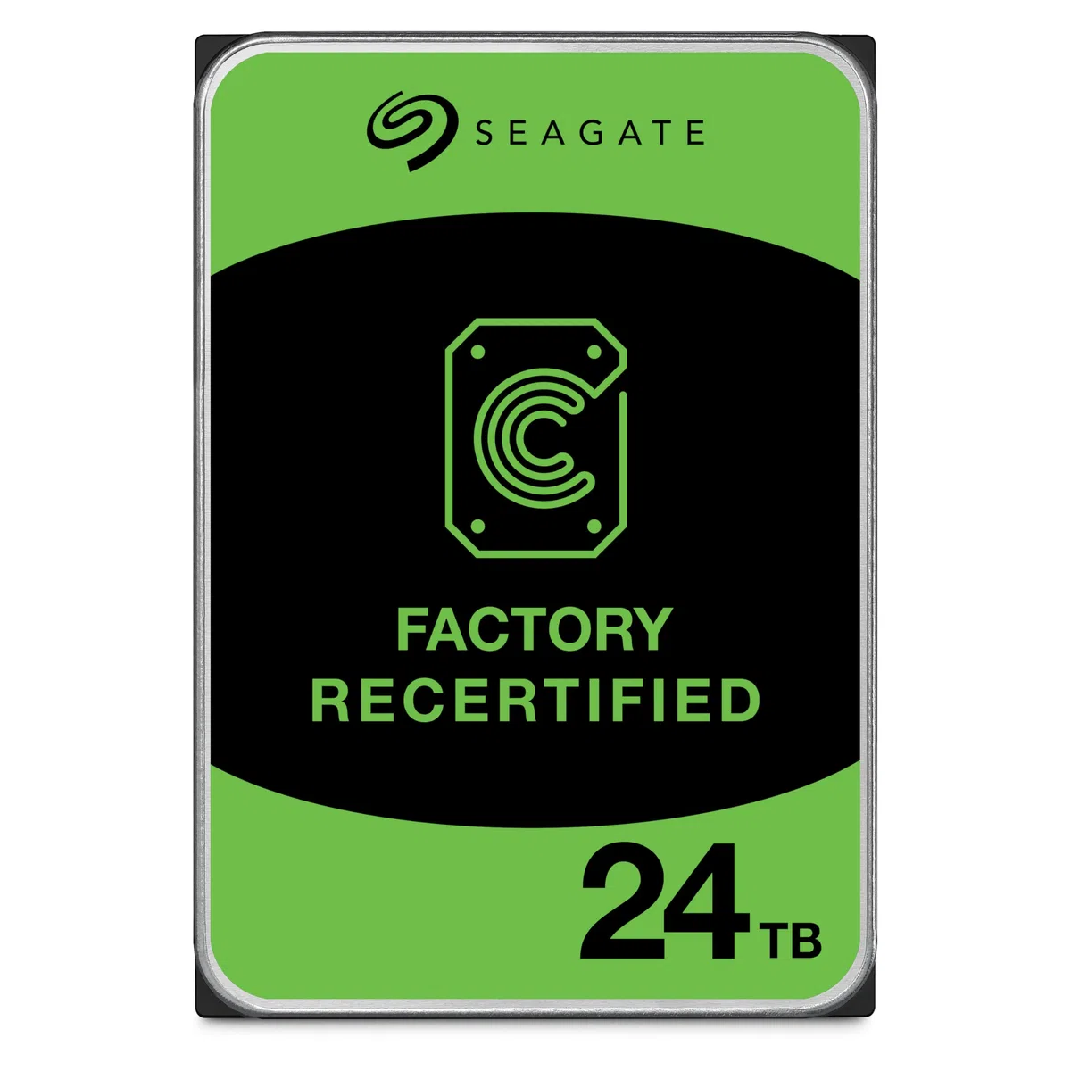Seagate Exos 24TB dysk twardy do serwera wewnętrznego ST24000NM000C 3,5 cala HDD SATA 6 Gb/s 7200RPM 512 MB (fabryczny recertified)