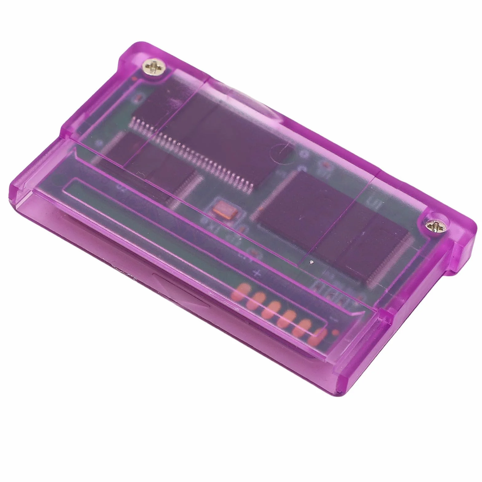 Aramox GBA SD Flash Cart Cartridge, dla NDSL Lite Game Console Stable Performance Film Carting, Maksymalna pojemność do 2 GB