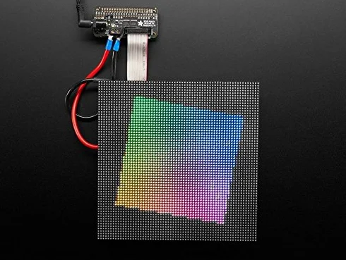 Adafruit RGB Matrix Bonnet do Raspberry Pi 3211