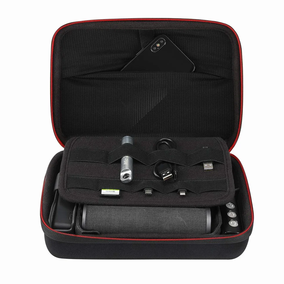 PGYTECH Torba do przenoszenia aparatu, torba do przechowywania OSMO Action 4/3, OSMO Pocket 3/2, do Gopro 12/10/9, DJI FPV torba do przenoszenia baterii do Osmo Mobile 3, Insta 360 x4/x3