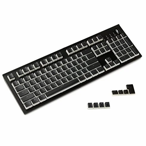 YMDK 108 PBT Podwójny strzał Shine Through ANSI ISO OEM Profil Pudding Keyset do klawiatury mechanicznej MX