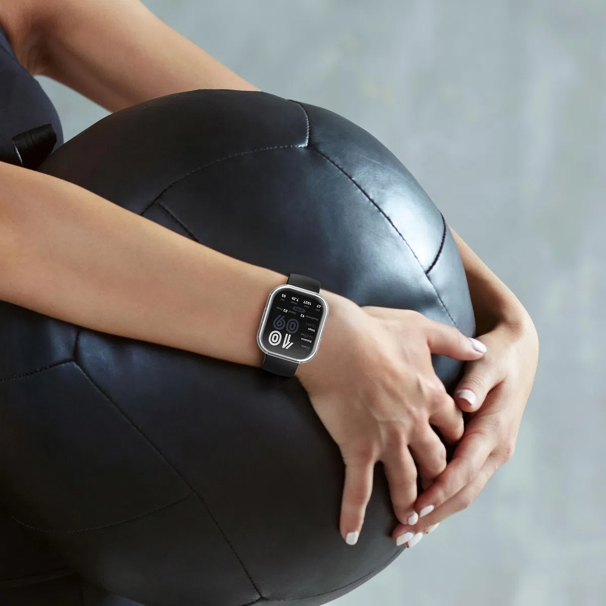 kwmobile Etui kompatybilne z Amazfit Bip 6, 2 x silikonowe etui na monitor fitness z TPU, czarne/przezroczyste