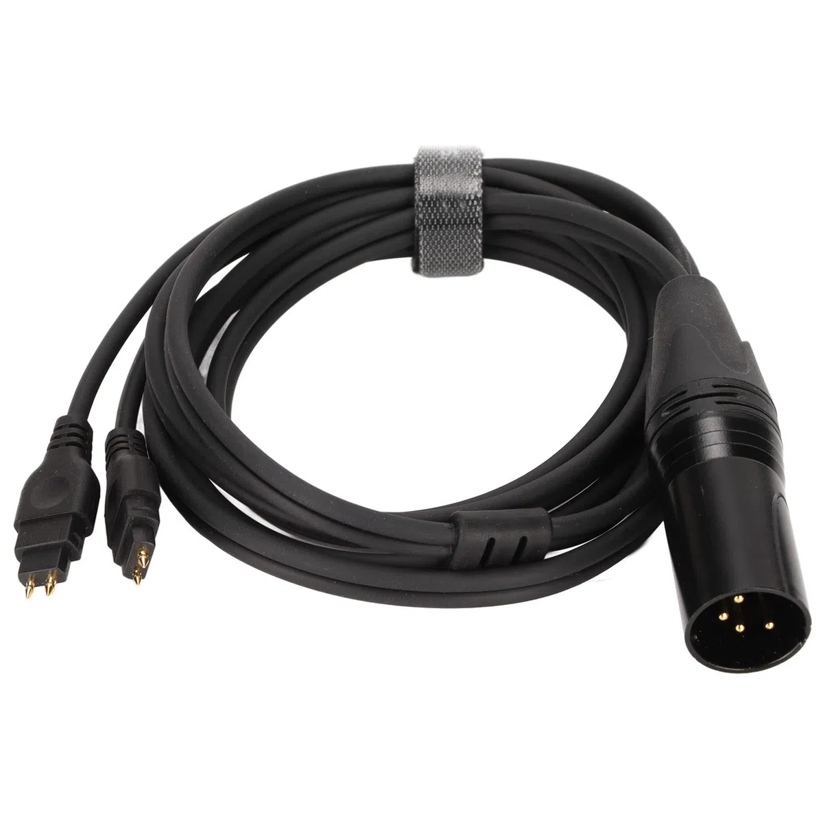 KIMISS Kabel do Aktualizacji Słuchawek 4-pinowy Męski XLR dla HD650 HD600 HD580 HD660S HD58X HD565 HD545 HD535 HD6XX - Ble, Kabel z Czystym Dźwiękiem