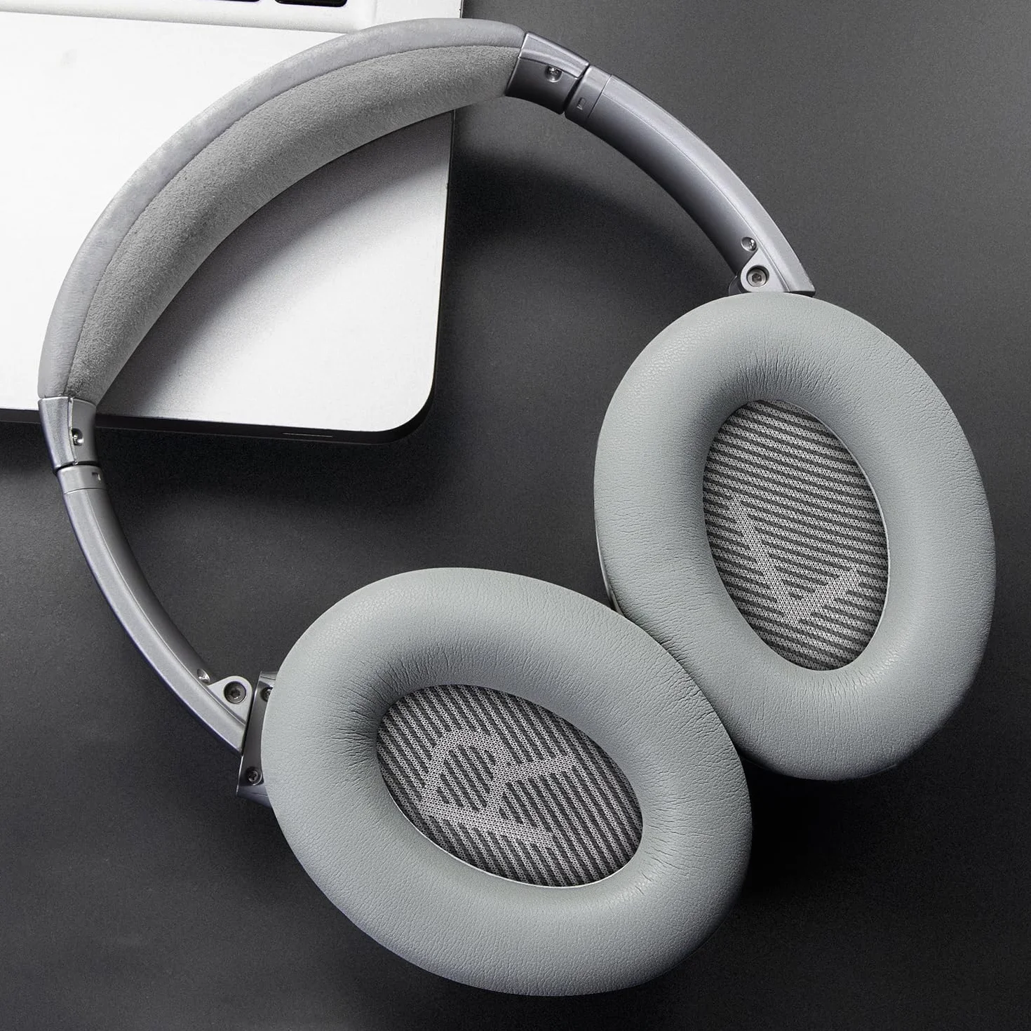 SoloWIT® wymienne poduszki nausznik do Bose QuietComfort 35 (QC35) i Quiet Comfort 35 II (QC35 II) słuchawki bezprzewodowe