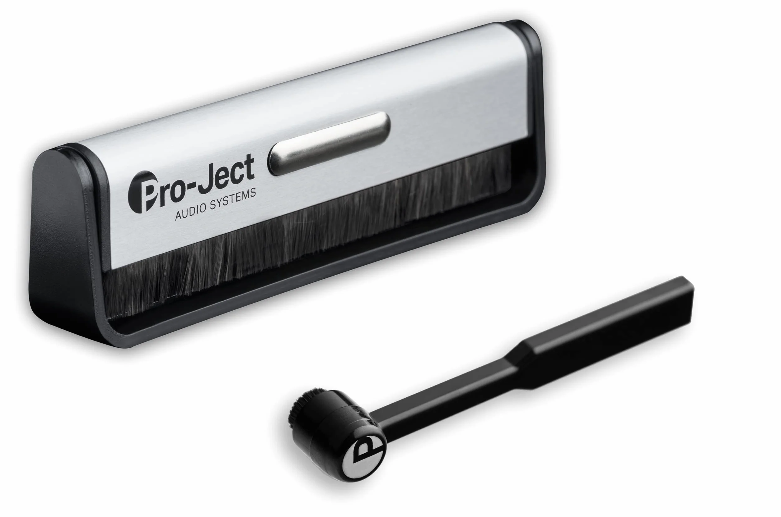 Pro-Ject Cleaning Set Basic, szczotka do czyszczenia płyt gramofonowych i szczotki z włókna węglowego