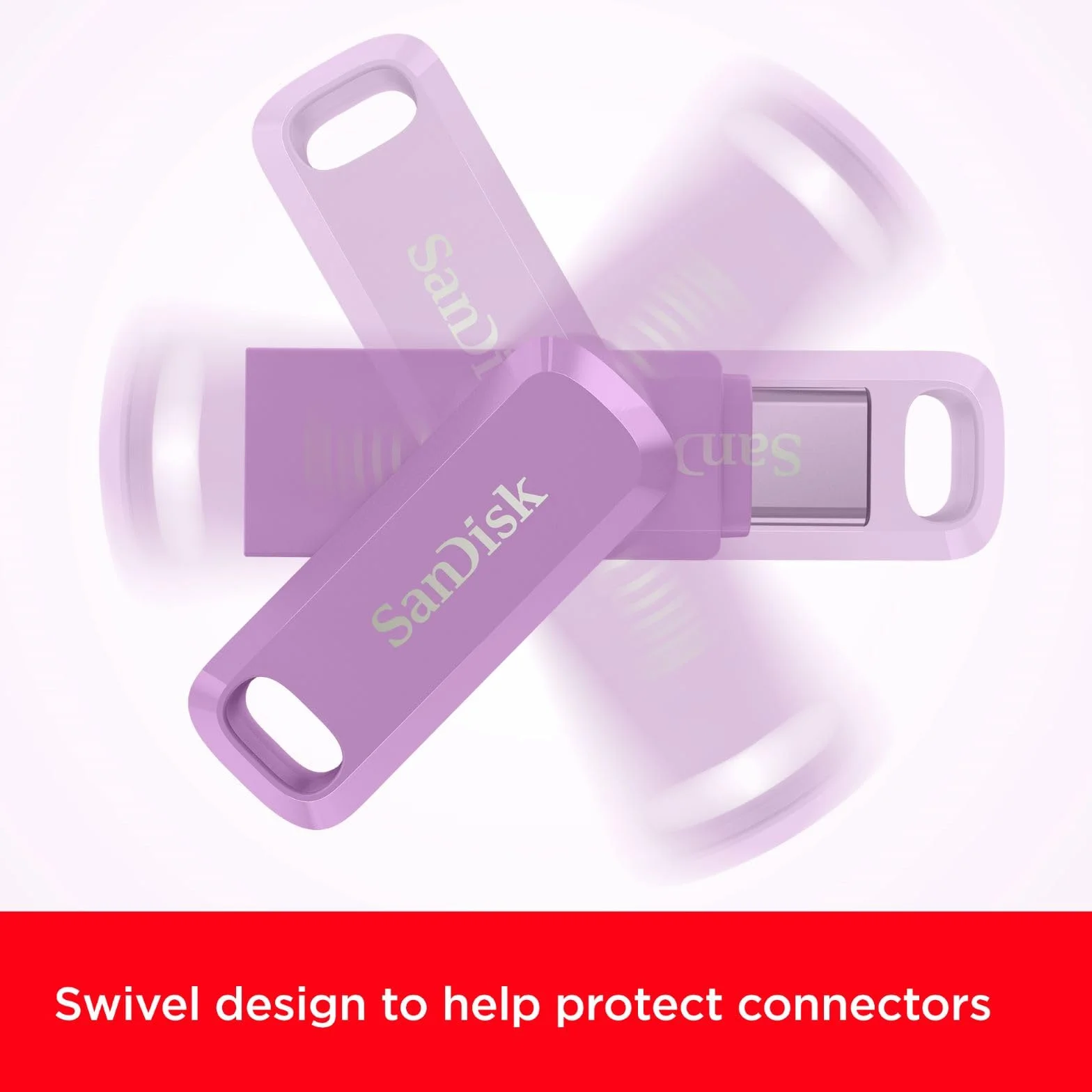 SanDisk 128 GB Ultra Dual Drive Go USB C Flash Drive 400 MB/s
