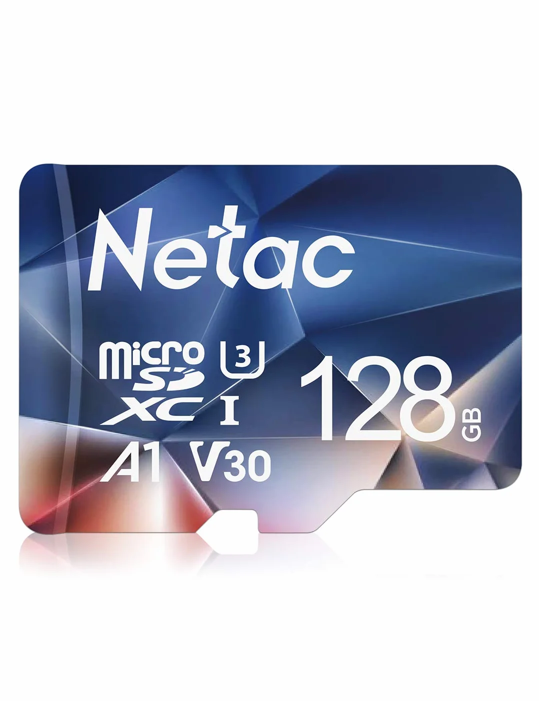 Netac Karta micro SD 128 GB, A1, U3, C10, V30, 4K, 667X, UHS-I, prędkość do 100/30 MB/s (R/W)