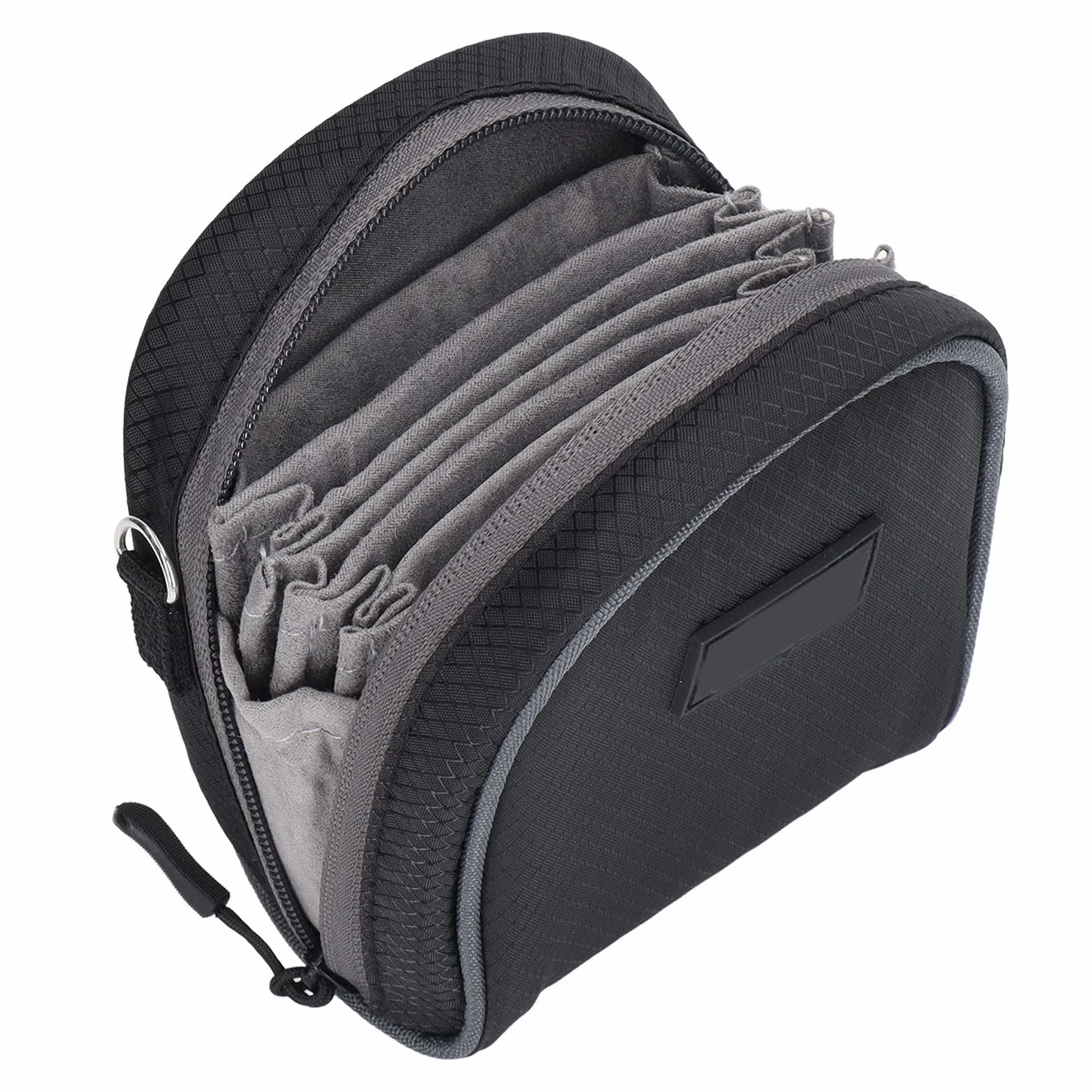 Futerał na Filtr Obiektywu Aparatu, Futerał na Filtr Obiektywu na 8 Filtrów Ochronne Filtry Fotograficzne Organizator Futerału z Paskiem na Ramię Maksymalnie 95 Mm / 3,74 Cala
