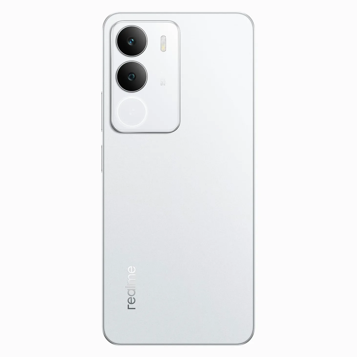 realme P3 Lite Smartfon, biały, 8 + 256 GB, wyświetlacz Eye Comfort 120 Hz, bateria 6000 mAh, chipset T7250, aparat AI 50 MP, ładowanie 15 W (bez adaptera)