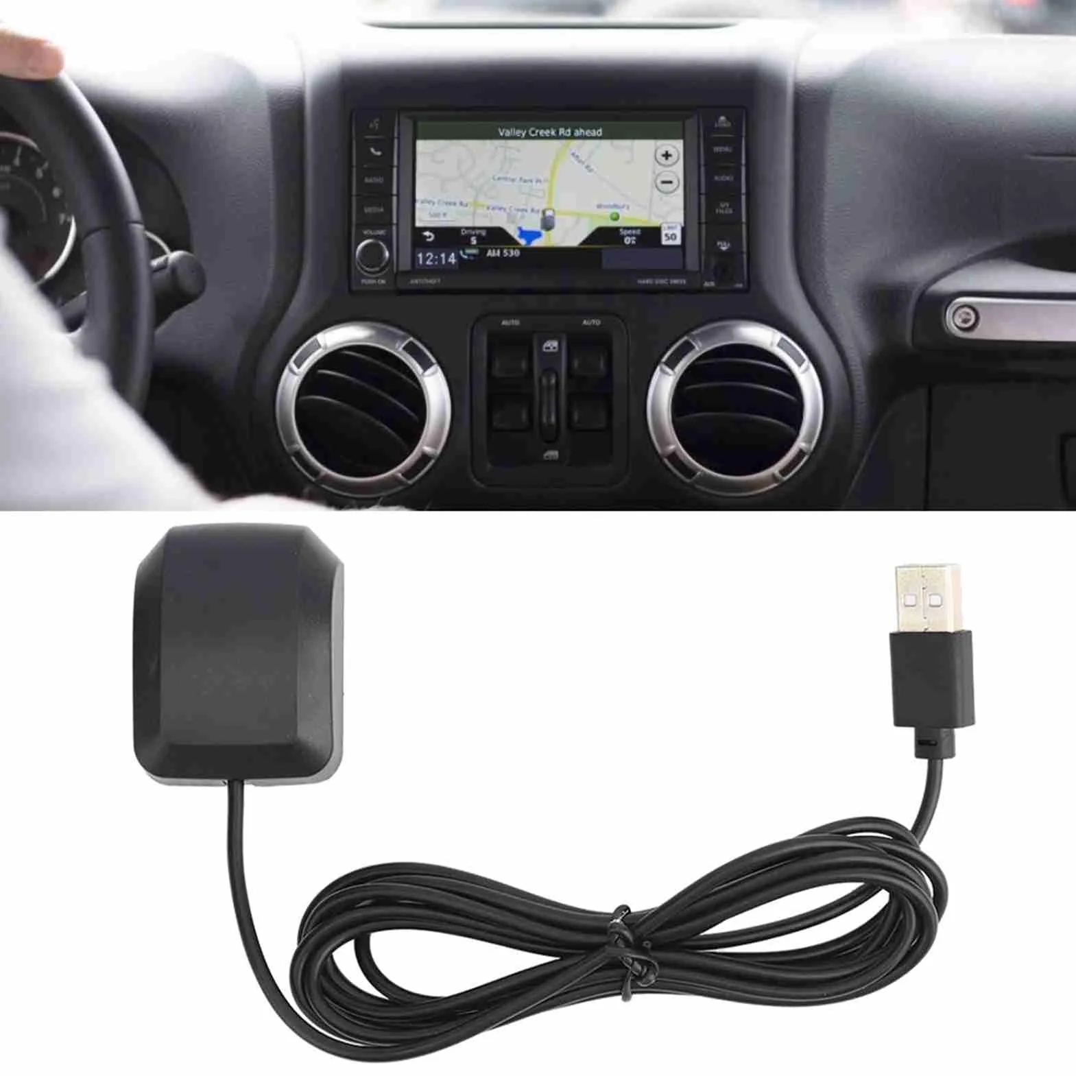 Mysz VK162 G Moduł Nawigacji GPS USB Zewnętrzna Antena GPS Zdalny montaż Odbiornik GPS USB do Notebooka Interfejs USB GPS dla Earth DC3.3 5V