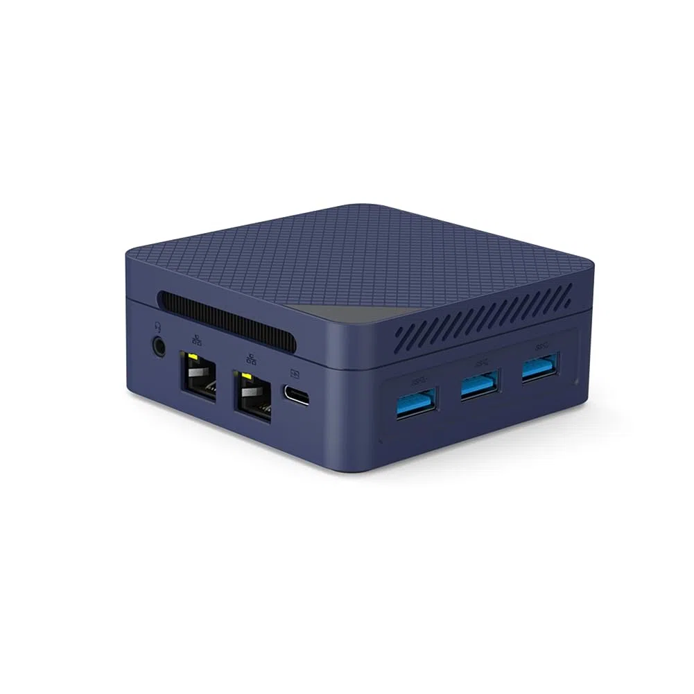 12 GB LPDDR5 4800 MHz Mini PC ZX06 Twin Lake N150 Win11 komputer stacjonarny gamingowy Dual LAN Dual HD Display Port