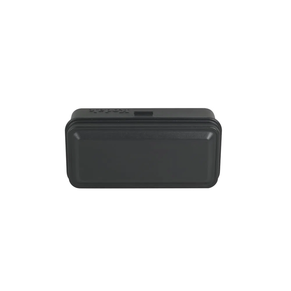 KODAK Film Case Etui foliowe 120/135 – na 8 rolek 120 folii / 10 rolek folii 35 mm - stalowa obudowa retro do sortowania i zabezpieczania folii (czarna) (folia nie jest dołączona)