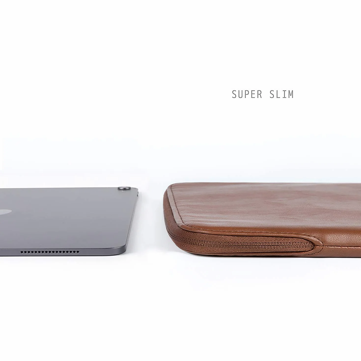 Comfyable etui na tablet kompatybilne z iPad Air 11 cali M4 2026, iPad Pro 11 cali M5, Smart/Magic Keyboard, uchwyt na rysik, wodoodporne etui PU, brązowy