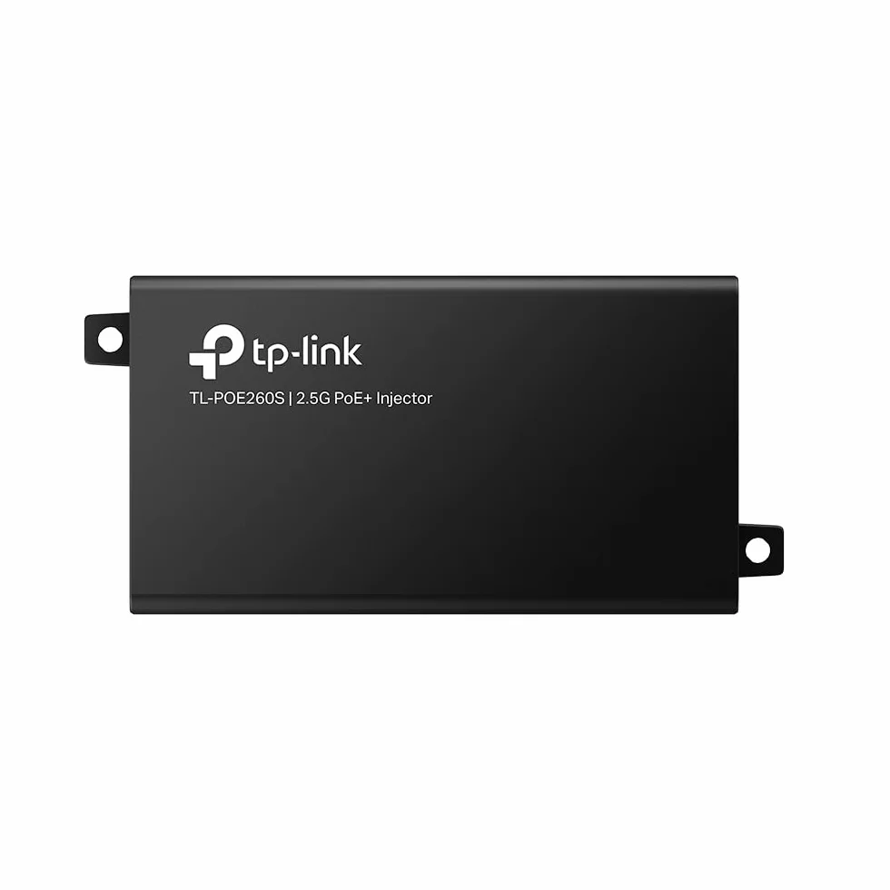 TP-Link TL-POE260S | 2.5G PoE+ Injector | Plug & Play | Do 30 W | Montaż na biurku/ścianie