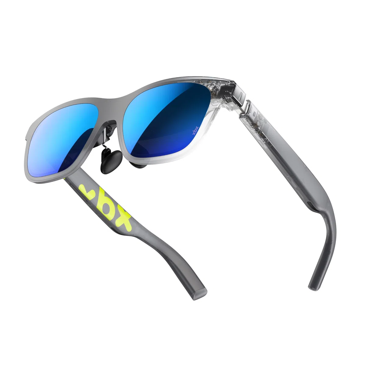 xbx a01+ AR Okulary od XREAL, Ultralekkie 62 g, Przenośny Duży Ekran 147” do Filmów i Gier, Jasny HDR10 o Jasności 1600 nitów, USB-C DP dla iPhone, iPad, Android, Steam Deck, ROG i PC | Ultralekki 62 g, jasny 1600-nitowy HDR10, USB-C DP dla iPhone'a, iPad