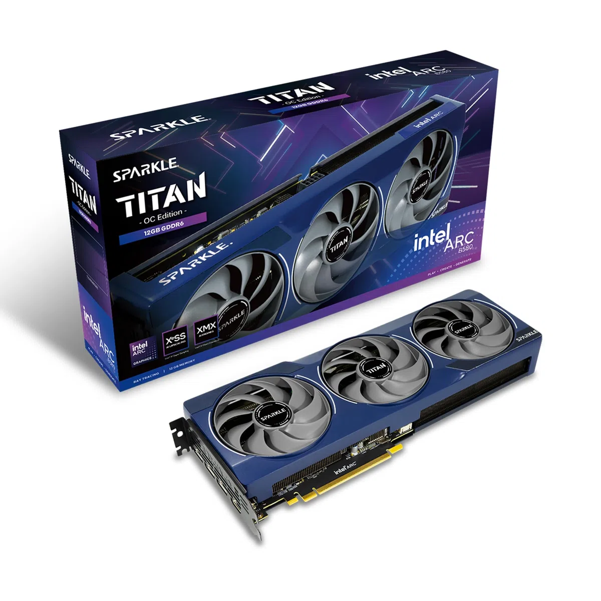 Sparkle Intel Arc B580 Titan OC 12GB GDDR6